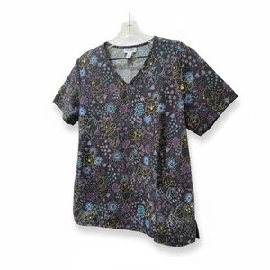 9/$80 Disney Women's Winnie The Pooh Scrub Top, XXL